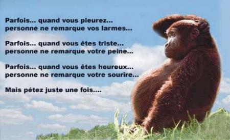 Parfois...